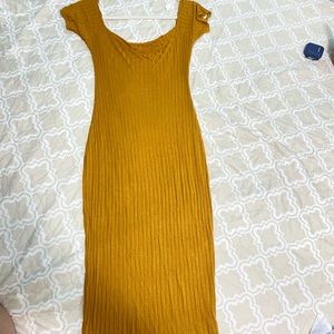 Vestido largo amarillo💛